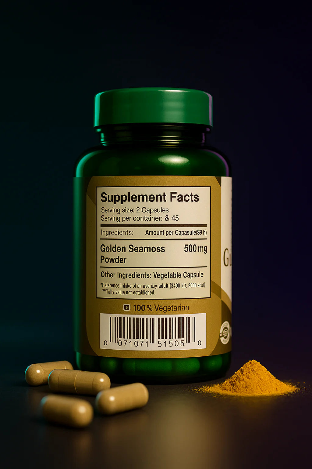 Gold Sea Moss Capsules